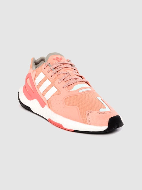 

ADIDAS Originals Women Coral Pink Woven Design Day Jogger Sneakers