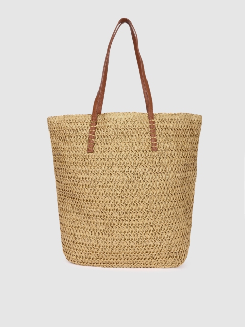 

Accessorize Beige Textured JULIET Tote Bag