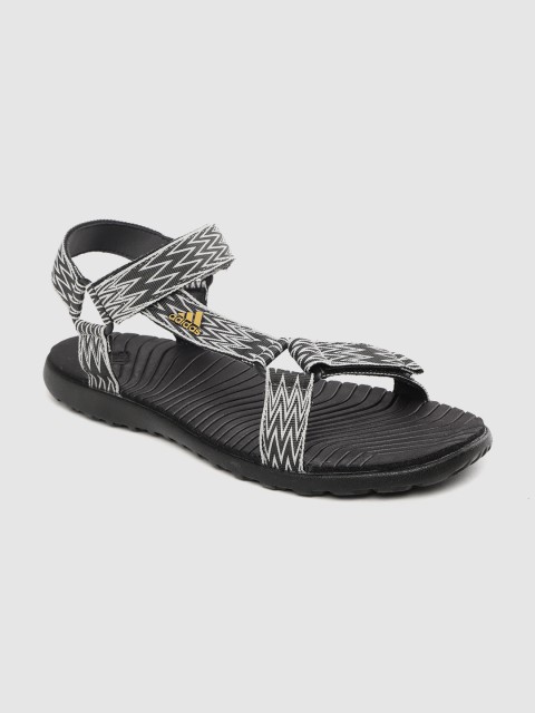 

ADIDAS Men Grey Woven Design Marengo II Sports Sandals