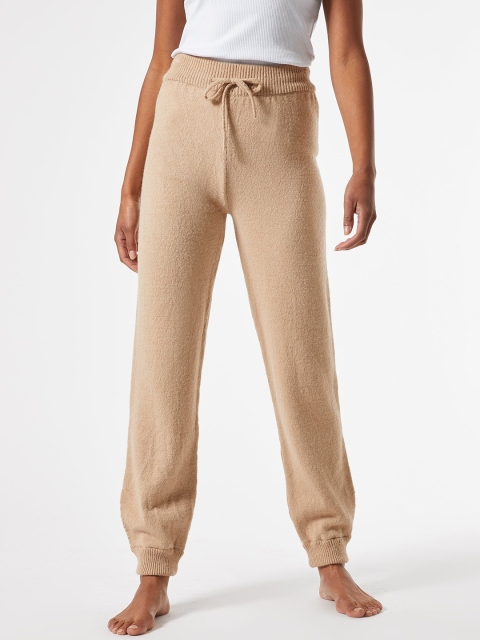 

DOROTHY PERKINS Women Beige Solid Lounge Joggers