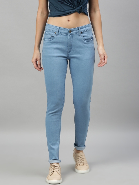 

Enviously Young Women Blue Slim Fit Mid-Rise Clean Look Stretchable Jeans