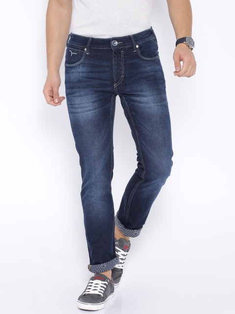 

Flying Machine Blue Michael Slim Tapered Fit Stretchable Jeans