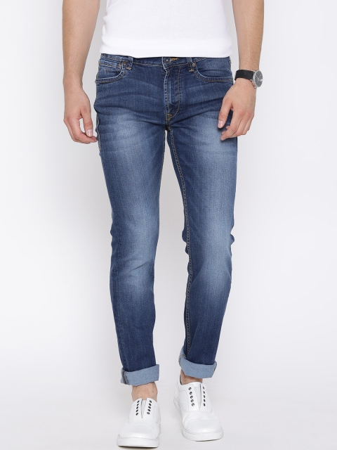 

Blue Label by Flying Machine Blue Skinny Jackson Fit Stretchable Jeans