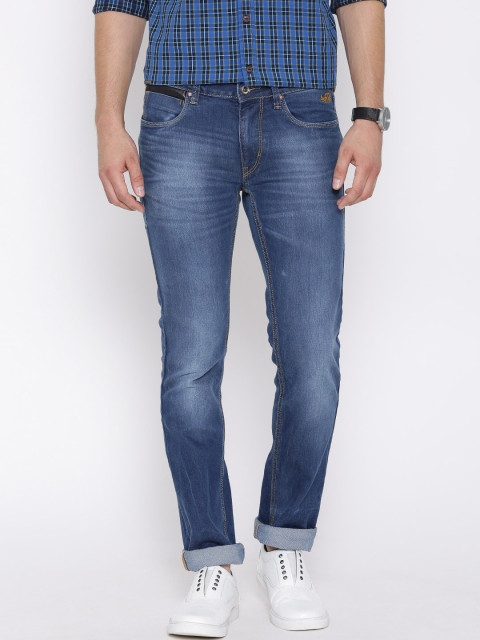 

Flying Machine Blue Michael Slim Tapered Fit Stretchable Jeans