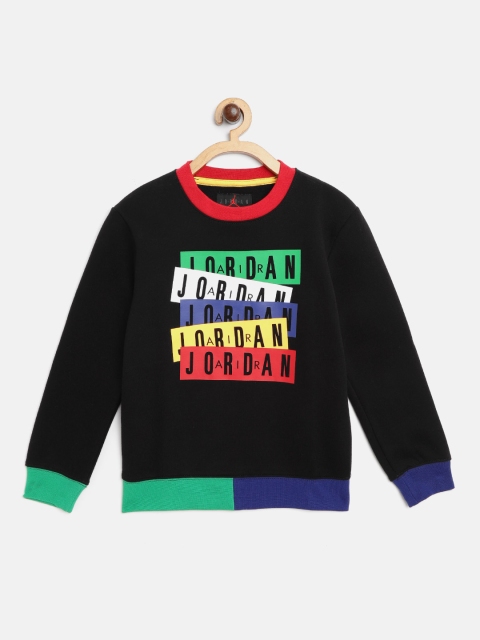 

Jordan Boys Black Brand Logo Print Legacy of Spirit Sweatshirt