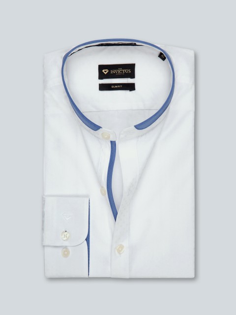 

INVICTUS Men White Slim Fit Formal Shirt
