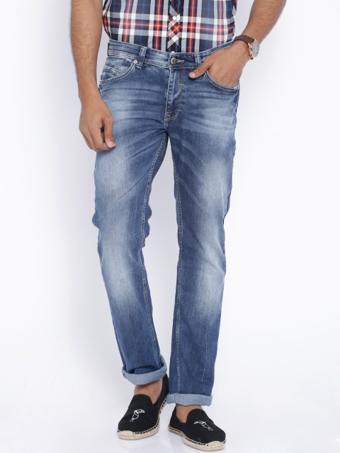 

SPYKAR Blue Low-Rise Rico Slim Fit Jeans