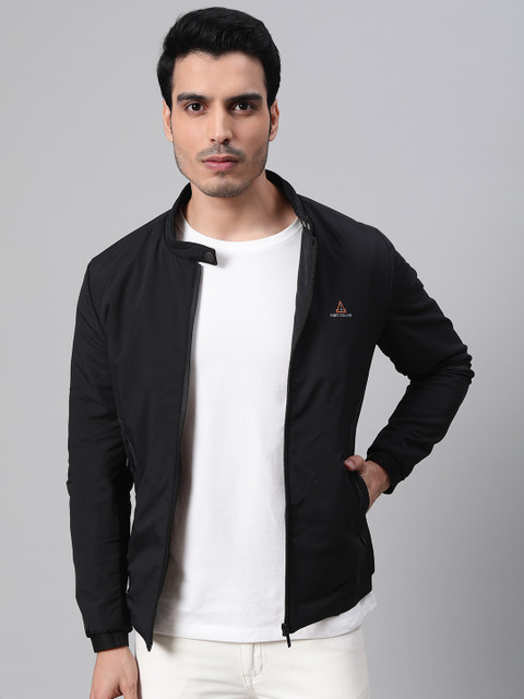 

Fort Collins Men Black Solid Tailored Jacket
