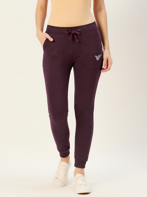 

Sera Women Purple Solid Joggers