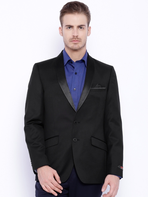 

Raymond Black Contemporary Fit Single-Breasted Blazer