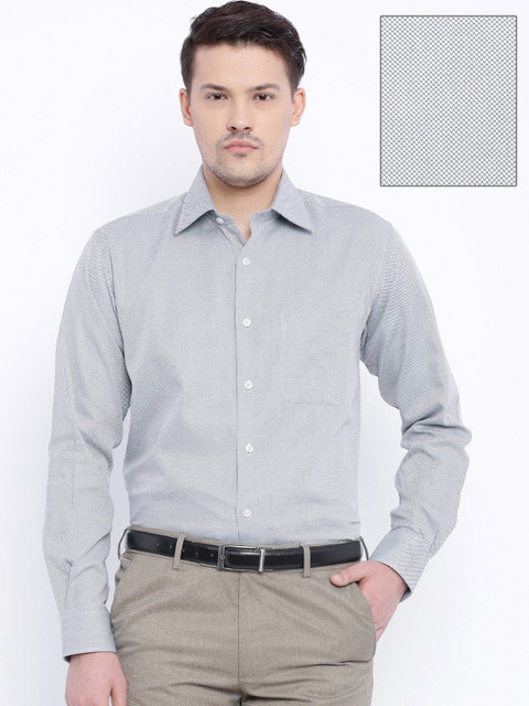 

Raymond Grey Contemporary Fit Formal Shirt