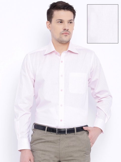 

Raymond White & Pink Checked Contemporary Formal Shirt