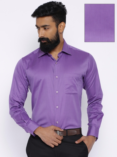 

Raymond Purple Smart Casual Shirt