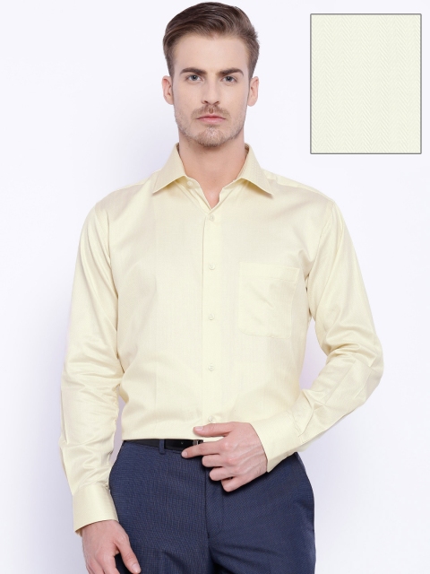 

Raymond Cream-Coloured Contemporary Fit Formal Shirt