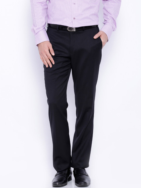 

Raymond Navy Contemporary Fit Formal Trousers, Navy blue