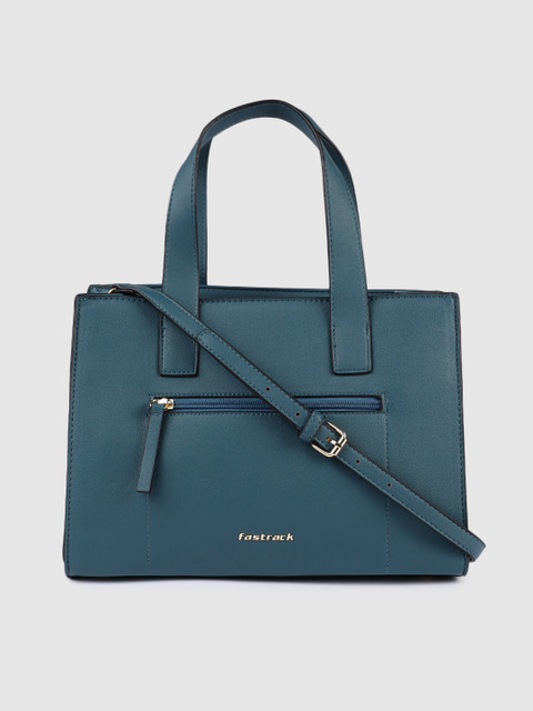 

Fastrack Teal Blue Farnell Solid Handheld Bag