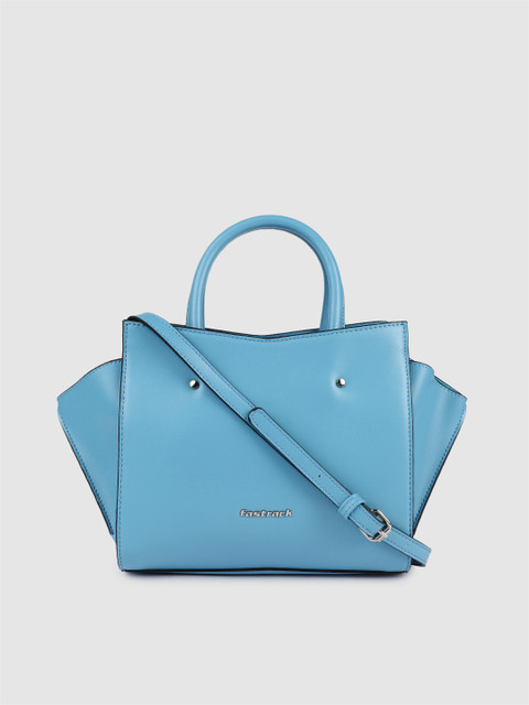 

Fastrack Blue Solid Satchel
