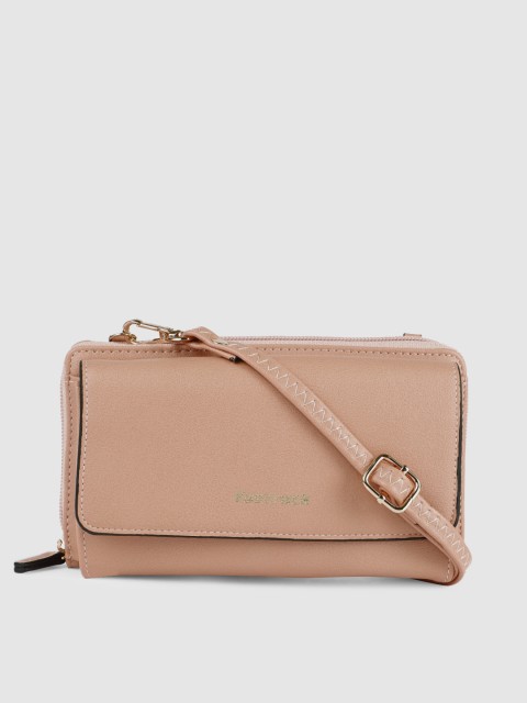 

Fastrack Pink Solid Purse Clutch