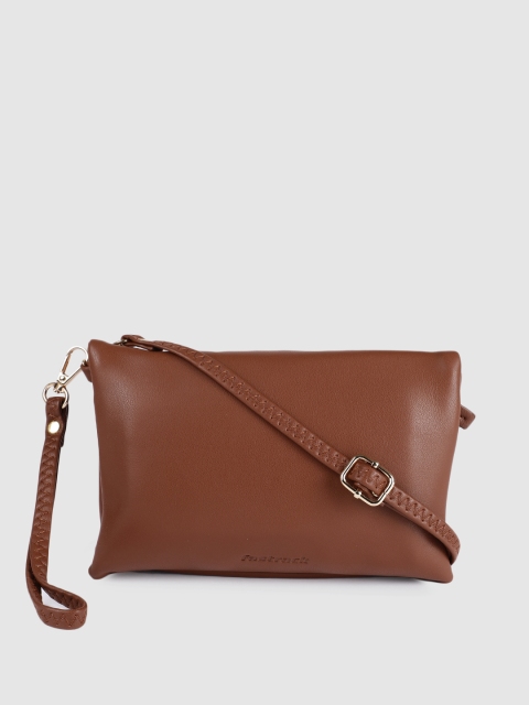 

Fastrack Tan Brown Solid Purse Clutch
