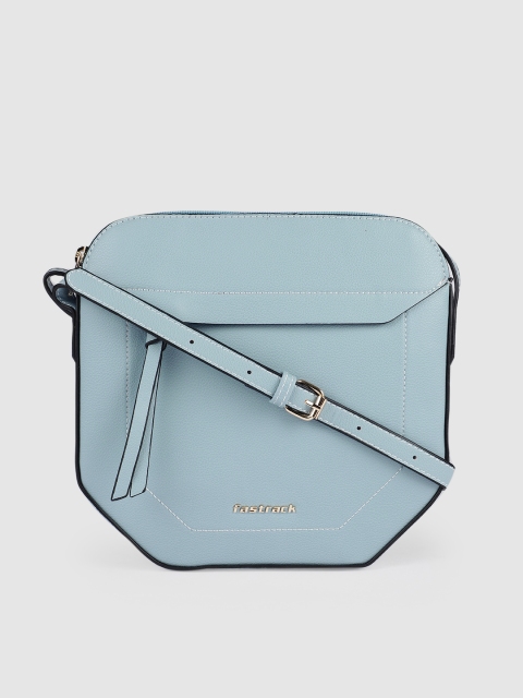 

Fastrack Blue Solid Sling Bag