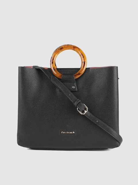 

Fastrack Black Solid Handheld Wolfram Bag