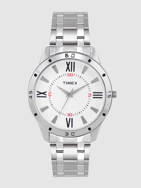 

Timex Men White Analogue Watch TW000CP04