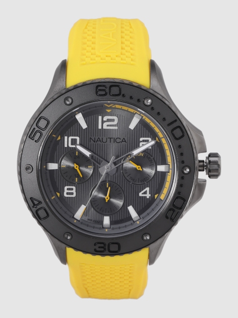 Nautica Men Charcoal Analogue Watch NAPP25003