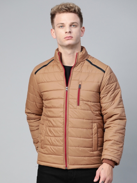 

Fort Collins Men Brown Solid Padded Jacket