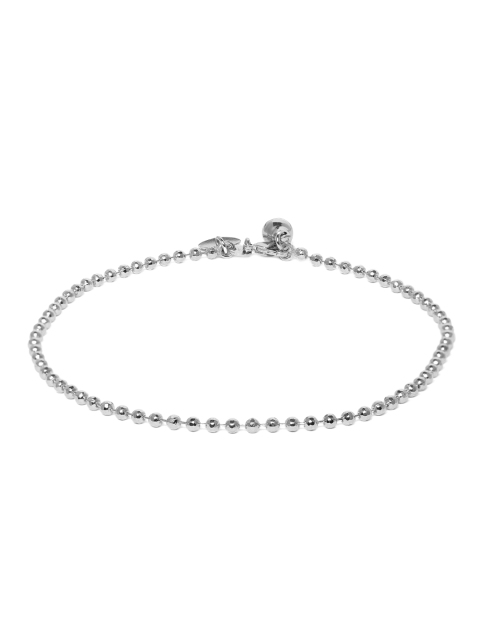 

Peora Silver-Plated Bead Chain Anklet