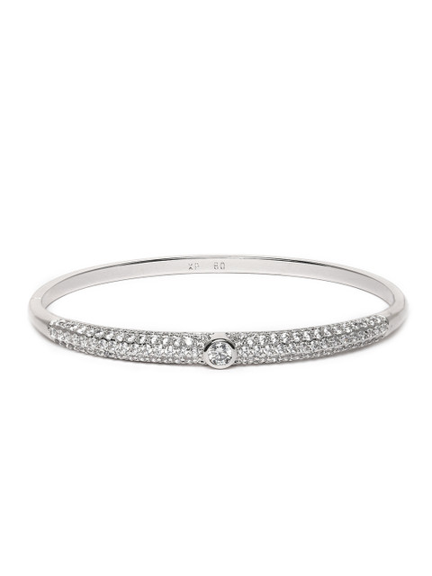 

Peora Silver-Toned Silver Plated Bracelet