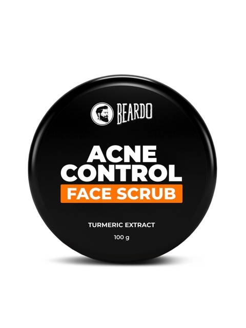 

BEARDO Men Acne Control Face Scrub 100 g, Black
