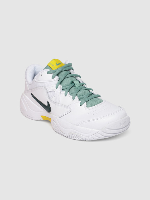 

Nike Women White COURT LITE 2 Leather Tennis Shoes