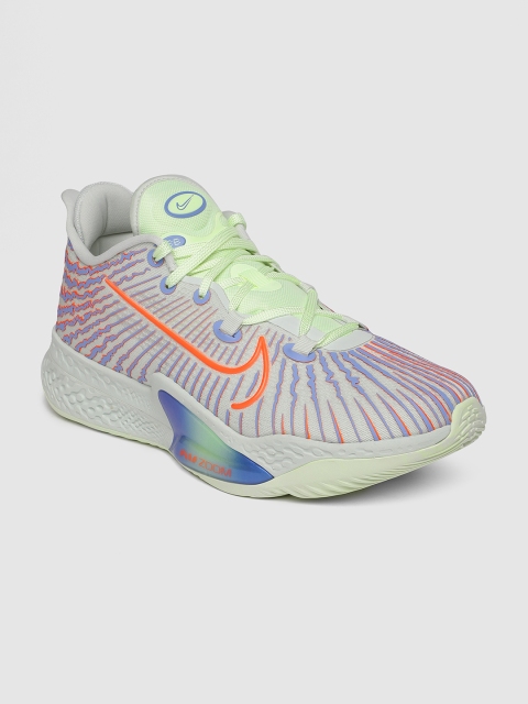 

Nike Unisex White AIR ZOOM BB NXT Basketball Shoes