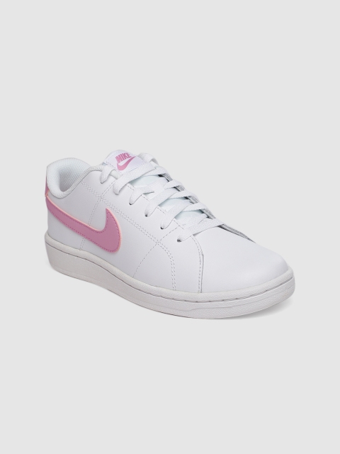 

Nike Women White COURT ROYALE 2 Sneakers