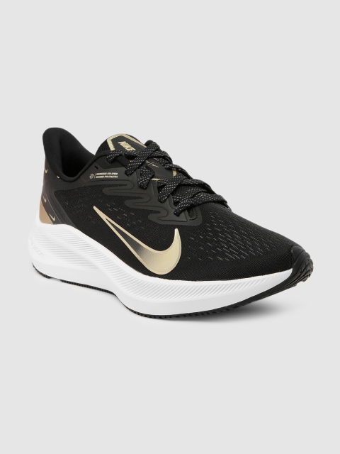

Nike Women Black Zoom Winflo 7 Premium Running Shoes