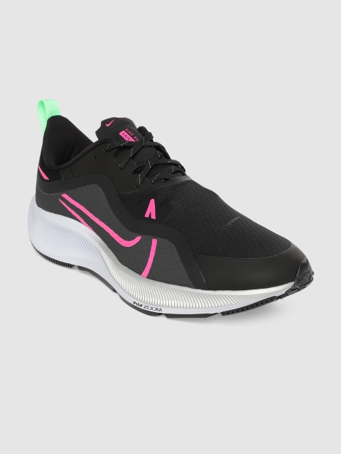 

Nike Men Black AIR ZOOM PEGASUS 37 SHIELD Running Shoes