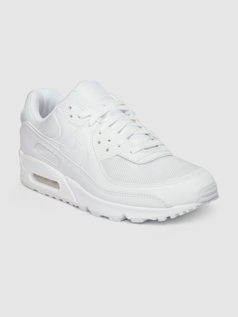 

Nike Men White AIR MAX 90 Sneakers