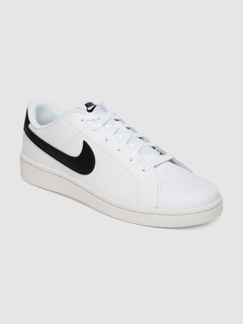 

Nike Men White COURT ROYALE 2 Sneakers