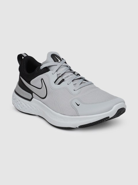 

Nike Men Grey REACT MILER Running Shoes