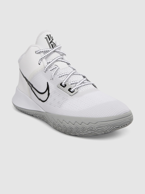 

Nike Unisex White KYRIE FLYTRAP IV EP Basketball Shoes