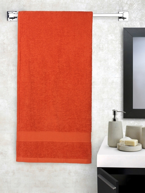 

Raymond Home Unisex Rust-Red Solid 380 GSM Bath Towel