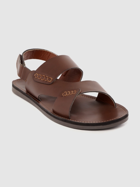 

Mast & Harbour Men Brown Comfort Sandals