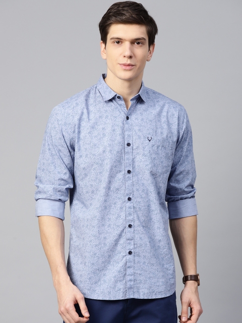 

Allen Solly Men Blue Regular Fit Floral Print Casual Shirt