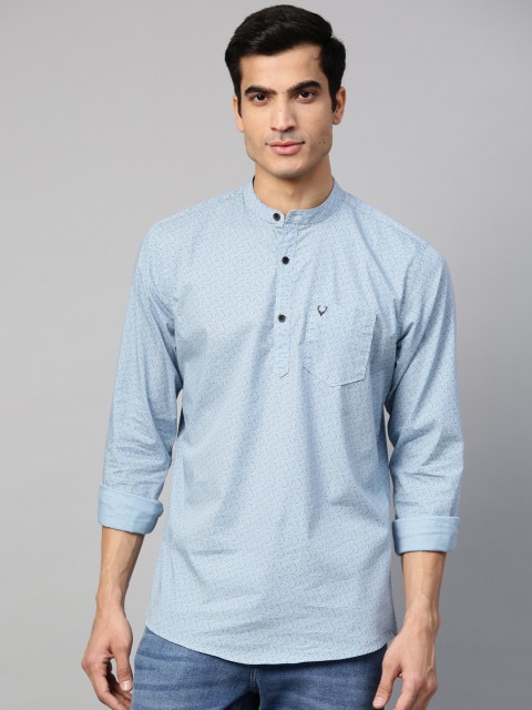 

Allen Solly Sport Men Blue Slim Fit Floral Print Casual Shirt