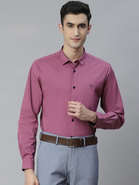 

Allen Solly Men Purple Sport Regular Fit Solid Formal Shirt