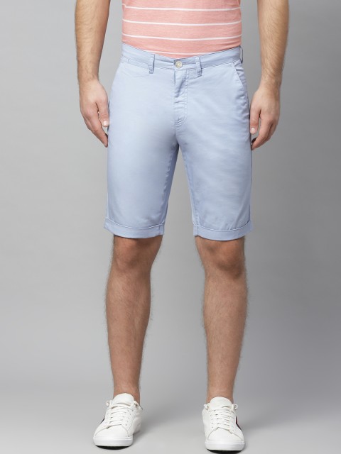 

Allen Solly Sport Men Blue Solid Smart Fit Regular Shorts