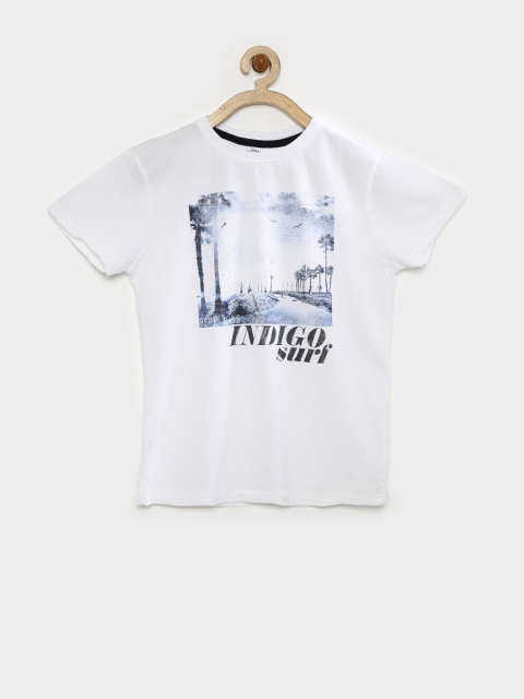 

Pepe Jeans Boys White Printed T-shirt