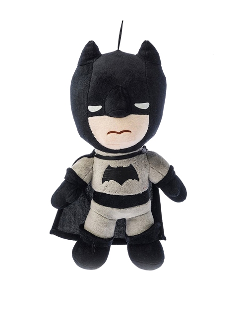 

Dimpy Stuff Kids Black & Grey Superhero Standing Batman Stuffed Soft Plush Toy