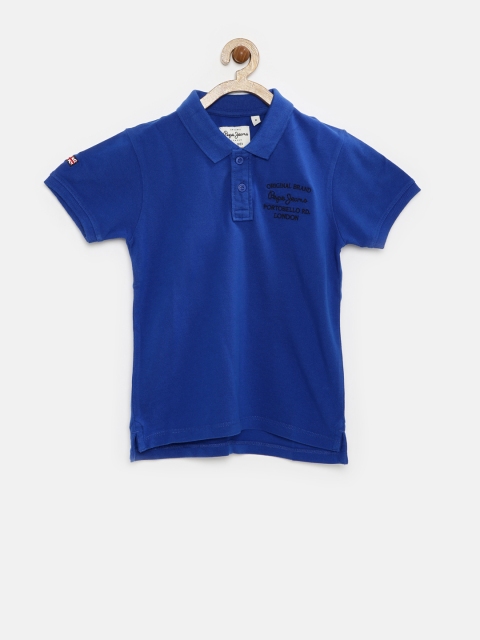

Pepe Jeans Boys Blue Polo T-shirt