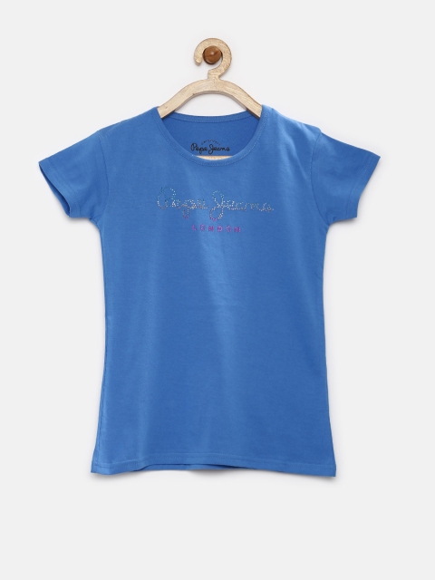 

Pepe Jeans Girls Blue T-shirt